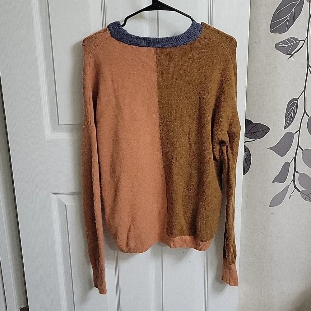 Madewell Colorblock Alpaca/Wool Blend Sweater - Picture 5 of 5